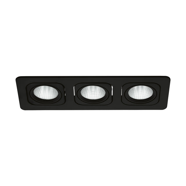 Vascello P3" schwenkbar 3 x 7W 3000K schwarz IP20