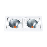 Vascello G2" schwenkbar 2 x 19W 2700K weiß IP20