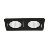 Vascello G2" schwenkbar 2 x 19W 4000K schwarz IP20