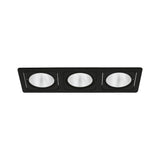 Vascello G3" schwenkbar 3 x 19W 3000K schwarz IP20