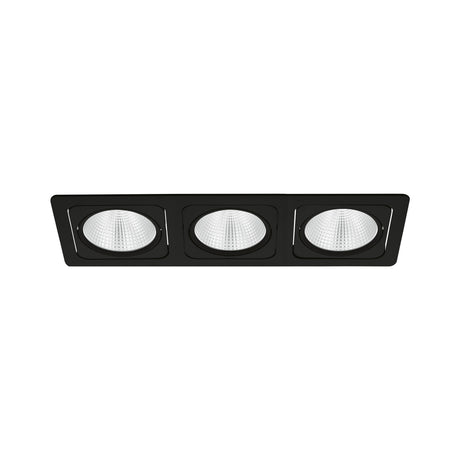 Vascello G3" schwenkbar 3 x 19W 4000K schwarz IP20