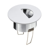 Downlight "Zigo" / Gehäuse / Halbkreis max. 35W weiß IP20
