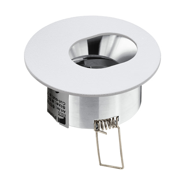 Downlight "Zigo" / Gehäuse / Ellipse max. 35W weiß IP20