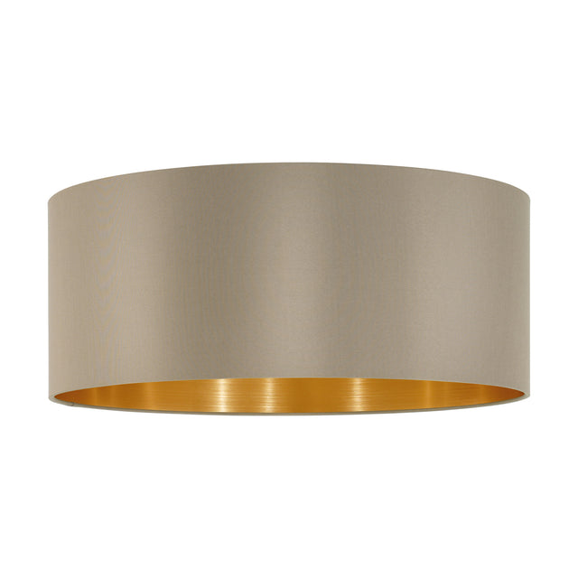 Schirm zu Hängeleuchte "Pasteri Pro" taupe/gold
