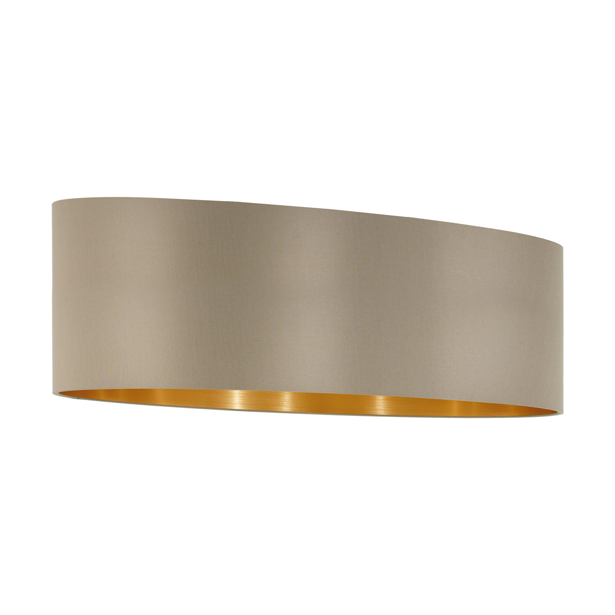 Schirm für Hängeleuchte "Pasteri Pro" 2x60W taupe/gold