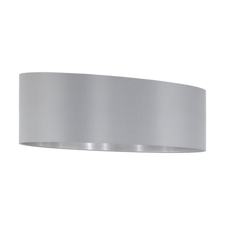 Schirm für Hängeleuchte "Pasteri Pro" 2x60W grau/silber