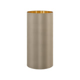 Schirm zu Wandleuchte Marausa / Pasteri Pro taupe/gold