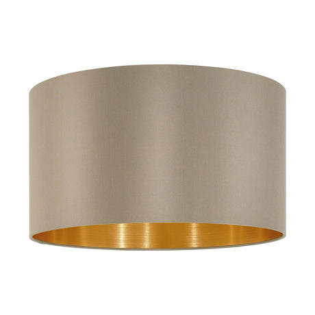 Schirm zu Wandleuchte Pasteri Pro D: 230 mm taupe/gold