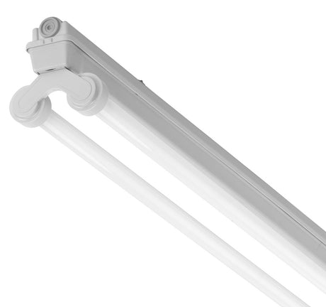 FFL T8 Feuchtraumlichtleiste, 2x58W, EVG, IP65, Grau