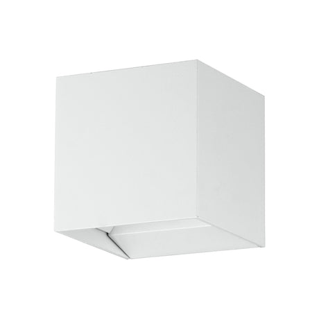Wandleuchte dir./indirekt, 2 x 3,3W 3000K weiß IP54