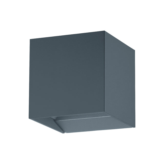 Wandleuchte dir./indirekt, 2 x 3,3W 4000K anthrazit RAL7016