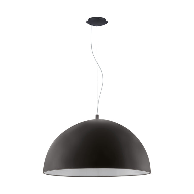 Hängeleuchte "Gaetano" 60W schwarz IP20
