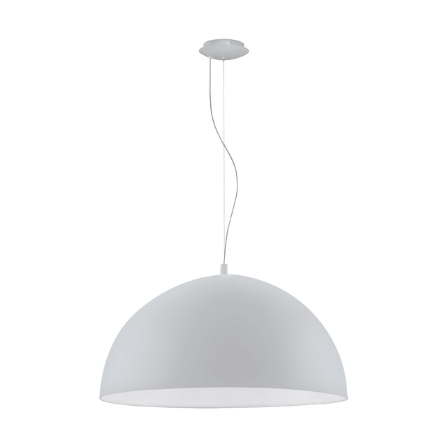 Hängeleuchte "Gaetano" 60W silber IP20