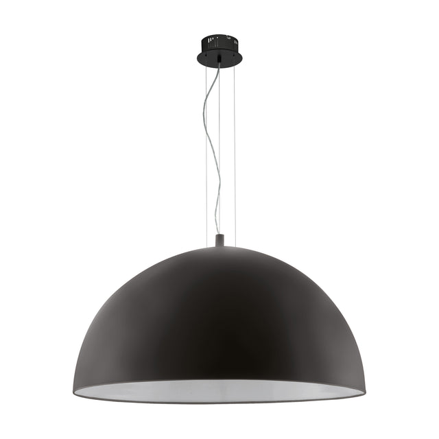 Hängeleuchte "Gaetano" 3 x 60W schwarz IP20