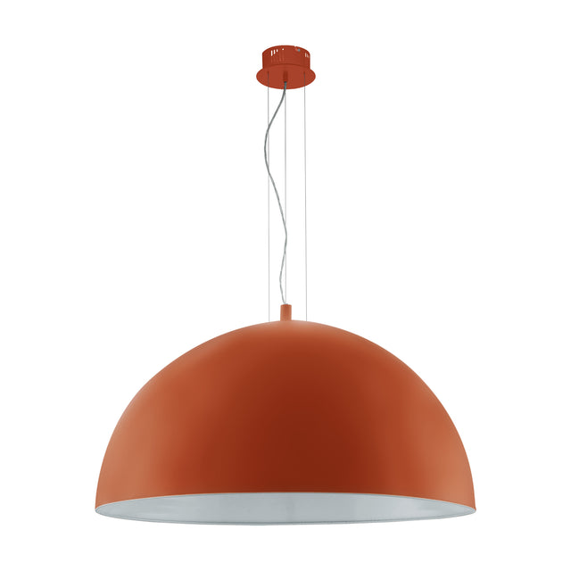 Hängeleuchte "Gaetano" 3 x 60W orange IP20