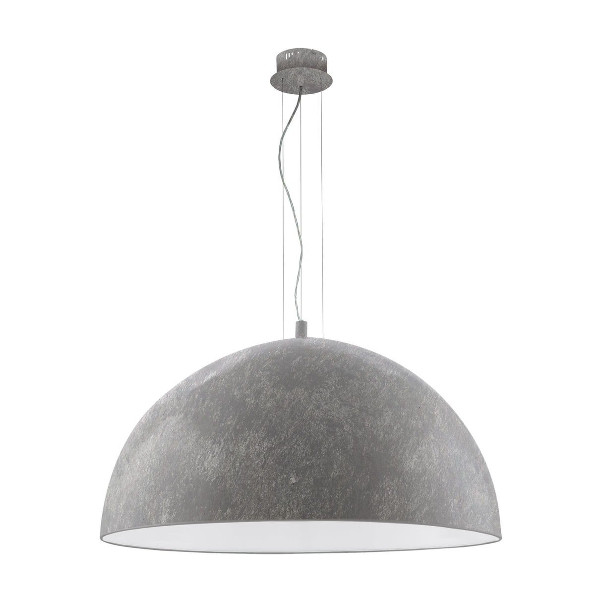 Hängeleuchte "Gaetano" 3 x 60W betongrau IP20
