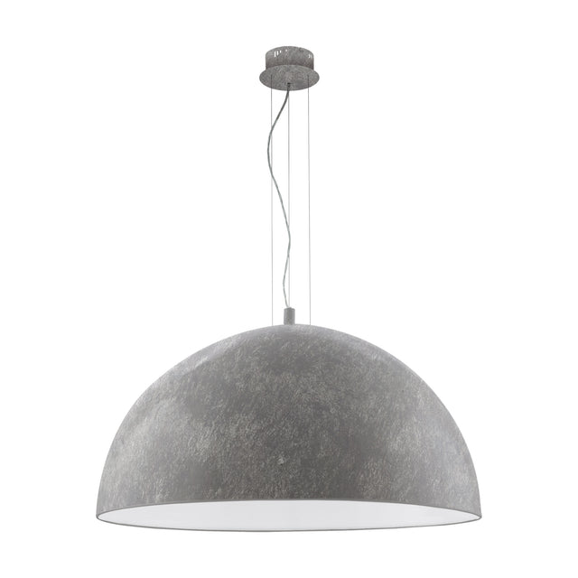 Hängeleuchte "Gaetano" 3 x 60W betongrau IP20