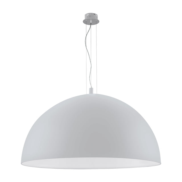 Hängeleuchte "Gaetano" 3 x 60W silber IP20