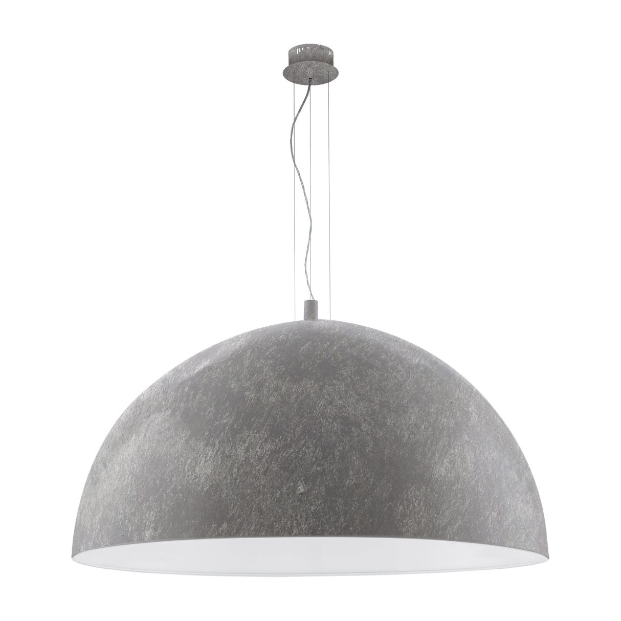 Hängeleuchte "Gaetano" 3 x 60W betongrau IP20