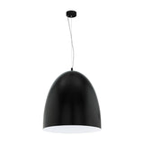 Hängeleuchte "Sarabia" 60W schwarz IP20