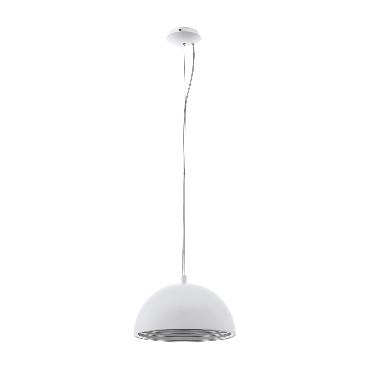 Panderas Pendelleuchte Ø350 60W weiß/silber IP20