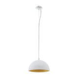 Panderas Pendelleuchte Ø350 60W weiß/gold IP20