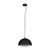 Panderas Pendelleuchte Ø350 60W schwarz/silber IP20