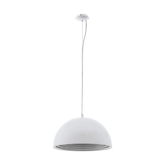 Panderas Pendelleuchte Ø500 60W weiß/silber IP20