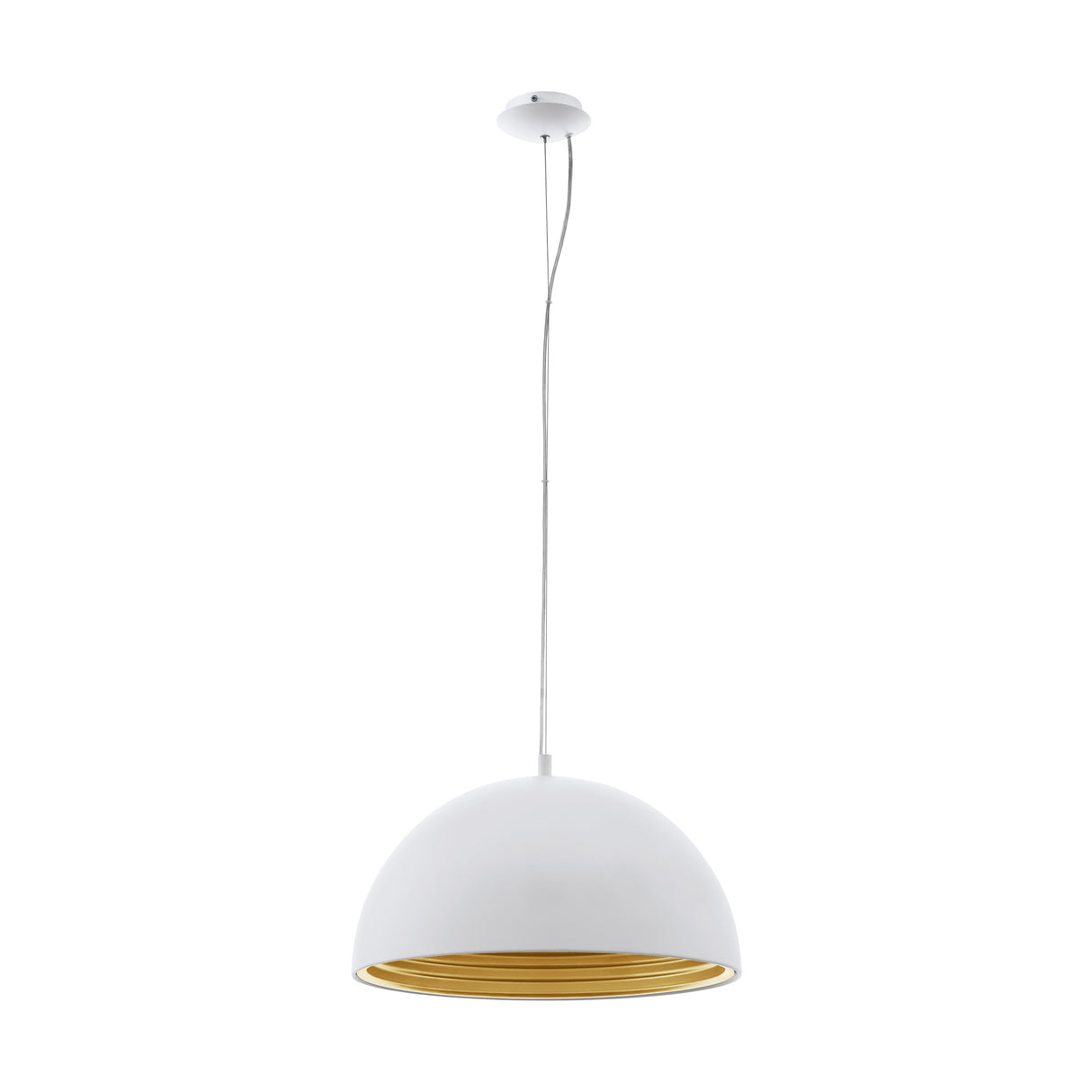Panderas Pendelleuchte Ø500 60W weiß/gold IP20