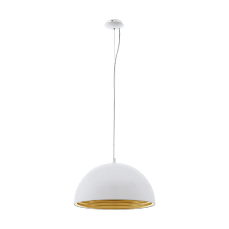 Panderas Pendelleuchte Ø500 60W weiß/gold IP20