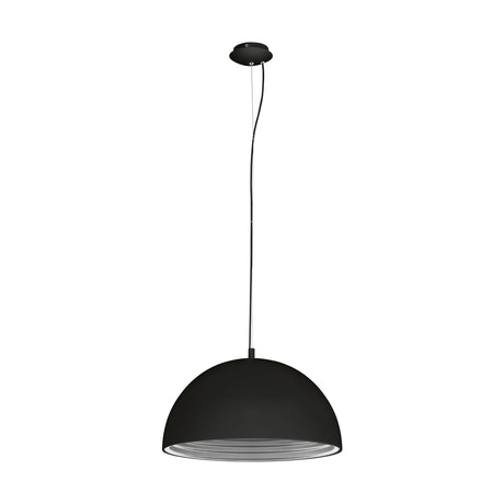 Panderas Pendelleuchte Ø500 60W schwarz/silber IP20