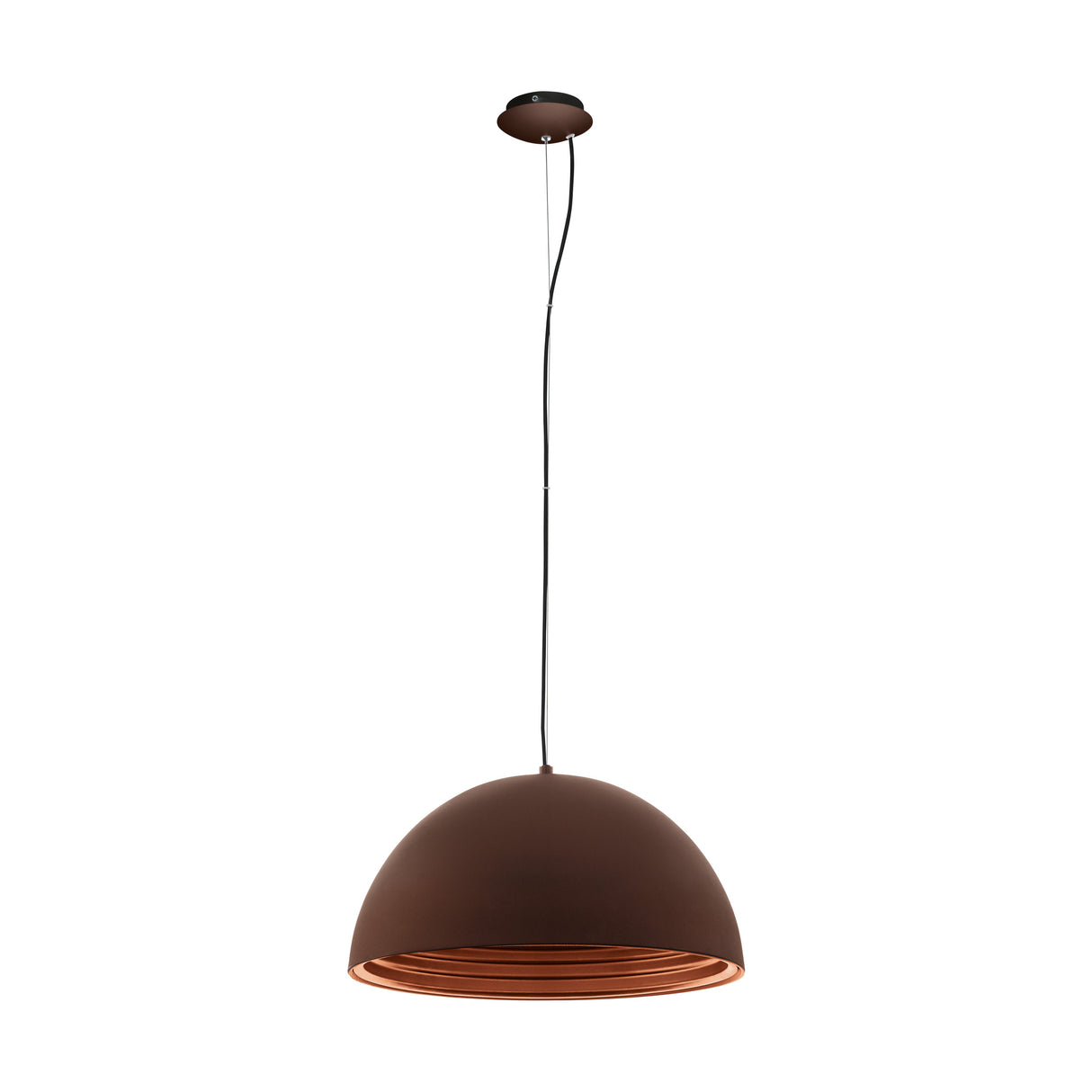 Panderas Pendelleuchte Ø500 60W schokobr./kupfer IP20