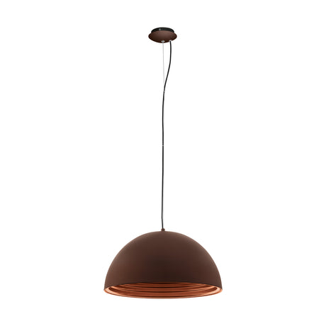 Panderas Pendelleuchte Ø500 60W schokobr./kupfer IP20