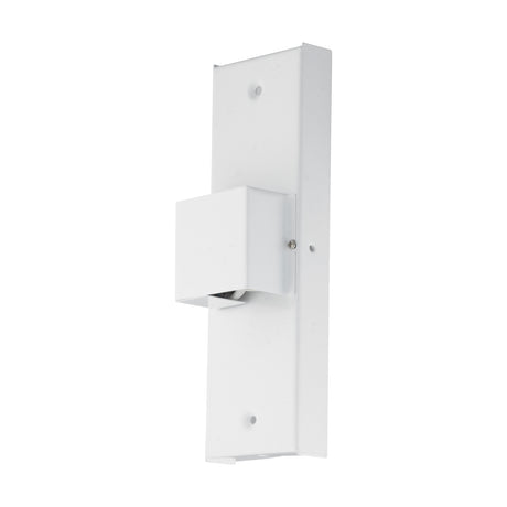 Wandleuchte 'Pasteri Pro' 2 x 40W weiß glänzend IP20