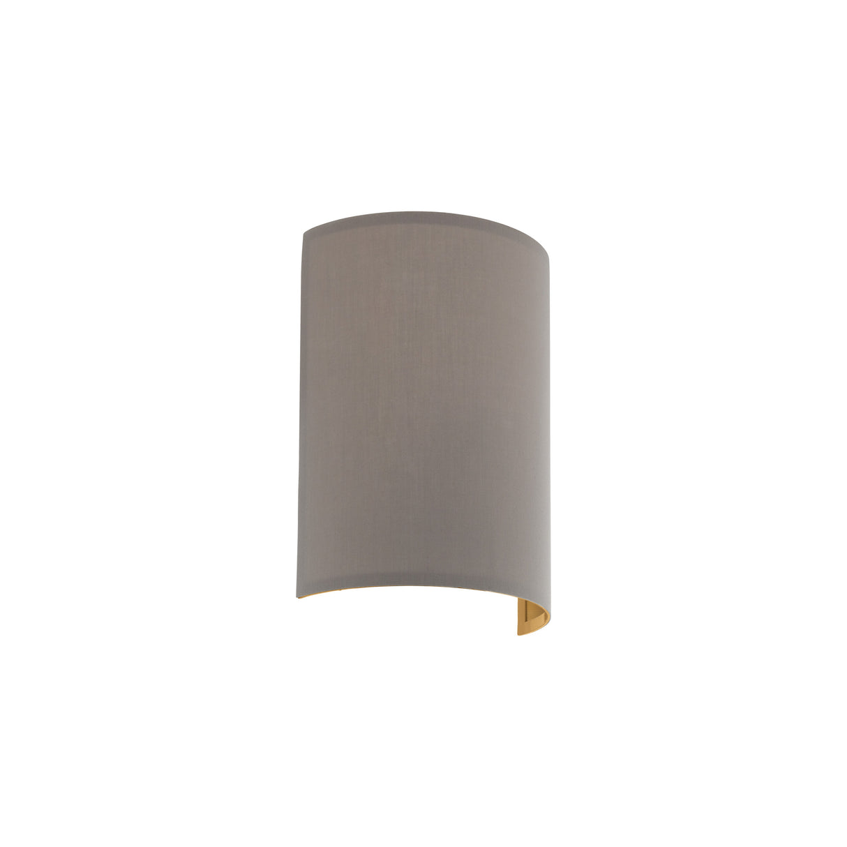 Schirm halbrund zu Wandleuchte "Pasteri Pro" taupe/gold