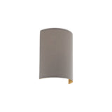 Schirm halbrund zu Wandleuchte "Pasteri Pro" taupe/gold