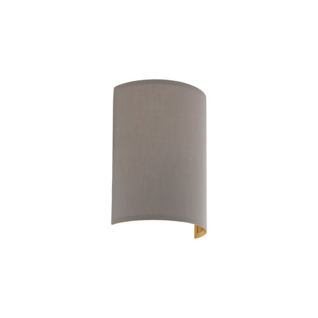 Schirm halbrund zu Wandleuchte "Pasteri Pro" taupe/gold