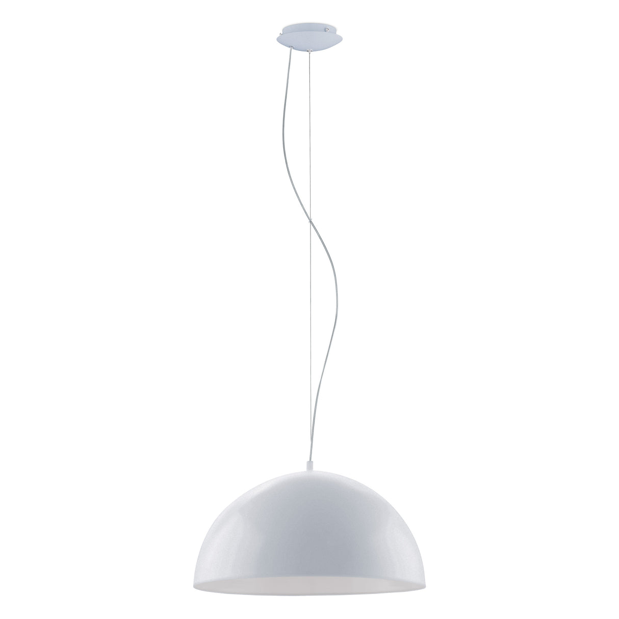 Hängeleuchte "Gaetano" 60W silber IP20