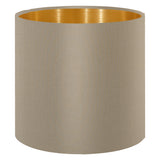 Schirm zu Stehleuchte "Pasteri Pro" 1x60W taupe/gold