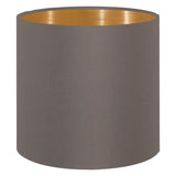 Schirm zu Stehleuchte "Pasteri Pro" 1x60W cappuccino/gold