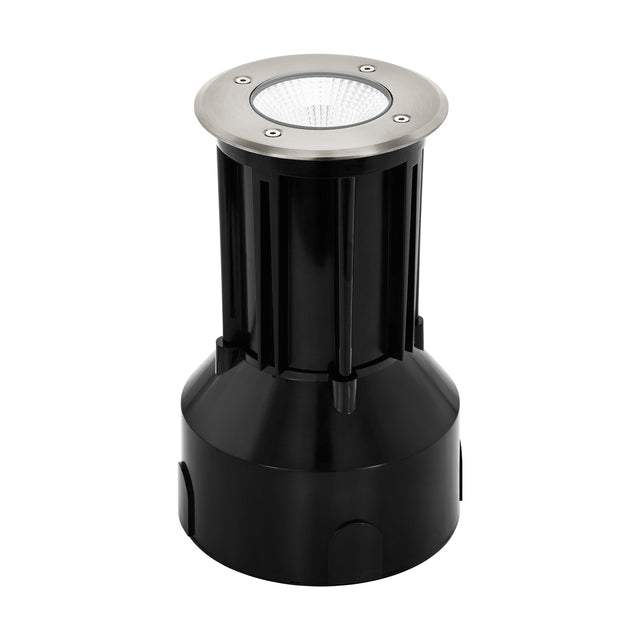Riga 3 9W 3000K Edelstahl,  Aludruckguss IP65