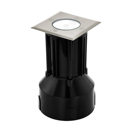 Riga 3 9W 3000K Edelstahl,  Aludruckguss IP65