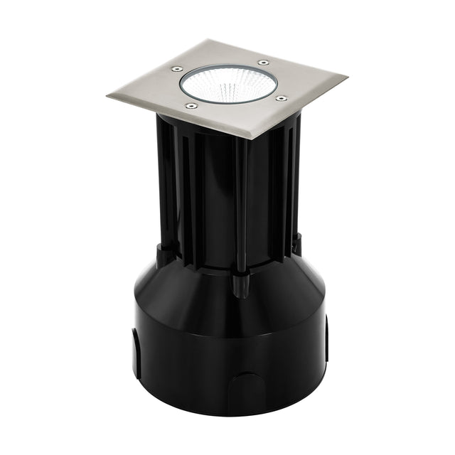 Riga 3 9W 4000K Edelstahl,  Aludruckguss IP65