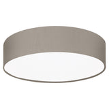 Deckenleuchte "Pasteri Pro" 1 x 60W taupe IP20