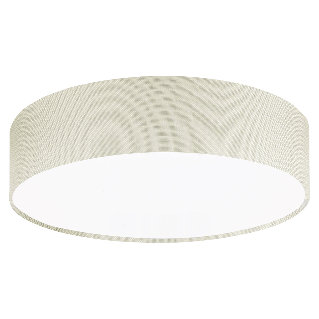 Deckenleuchte "Pasteri Pro" 1 x 60W leinen natur IP20