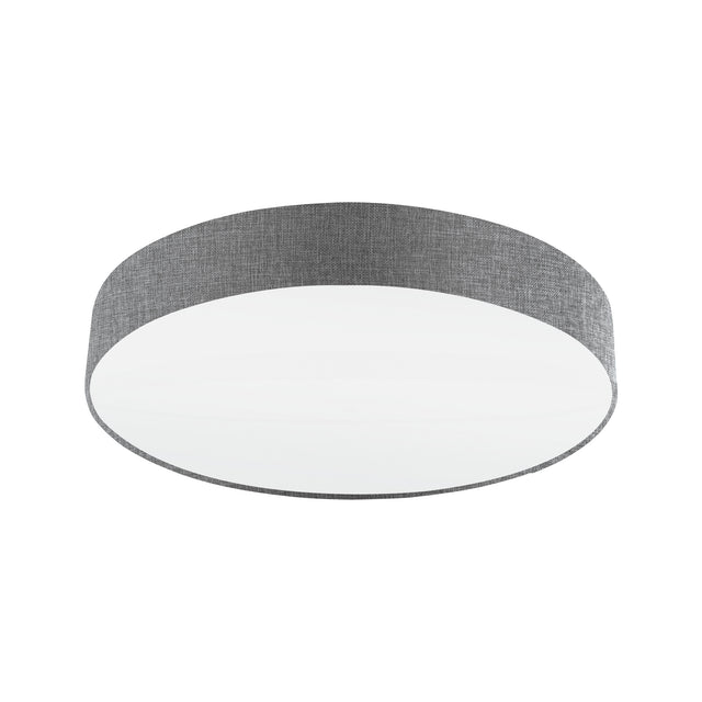 Deckenleuchte "Pasteri Pro" 3 x 60W leinen grau IP20