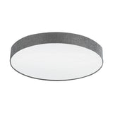 Deckenleuchte "Pasteri Pro" 5 x 60W leinen grau IP20