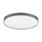 Deckenleuchte "Pasteri Pro" 7 x 60W leinen grau IP20