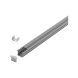 LED-Stripe Profil Einbau mit klarer Abdeckung