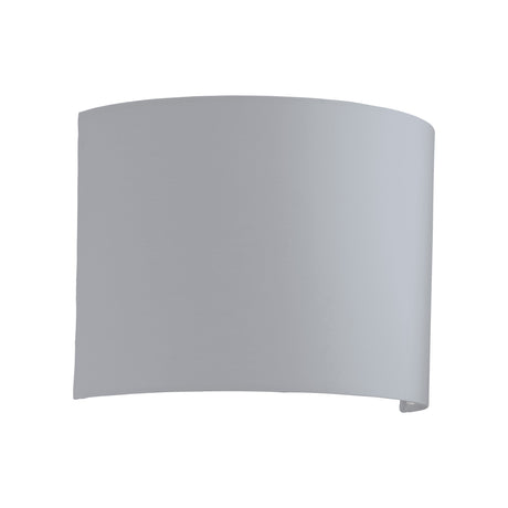 Wandleuchte "Valseno Pro" / Schirm grau/silber